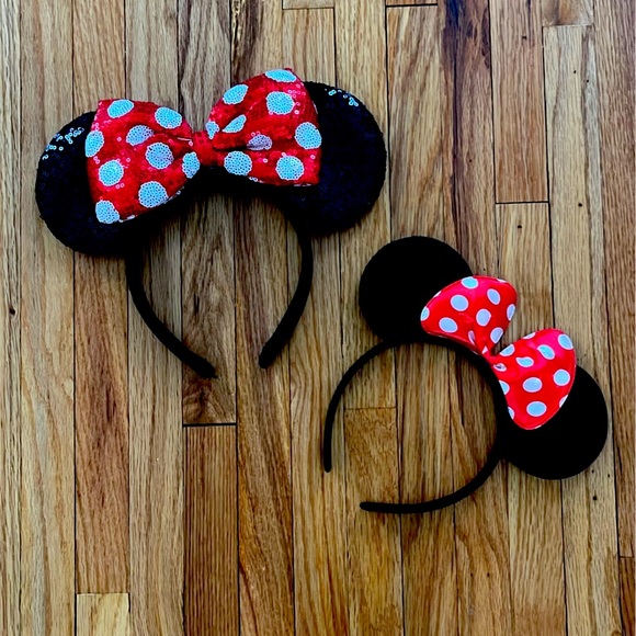 Accessories Minnie Mouse Ears Adult And Child Set Poshmark
